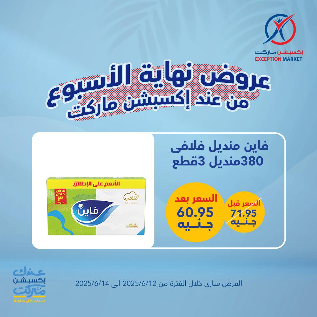 exception offers from 11jun to 16jun 2025 عروض اكسبشن من 11 يونيو حتى 16 يونيو 2025 صفحة رقم 2